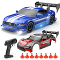 RC Drift Car 4WD 2.4GHz Remote Control Car with 2 Car Shells, LED Lights, Two Batteries, Drifting Tires E309