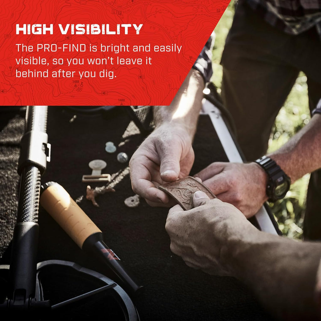 Waterproof Pinpointer Metal Detector with Tone ID & Adjustable Sensitivity P119849