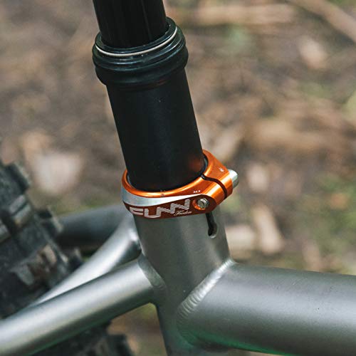 Black 34.9mm Alloy Bicycle Seat Post Clamp R3262