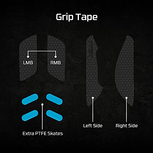 Black 61g Wireless Gaming Mouse K647063