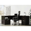 Espresso L-Shaped Corner Desk N9069