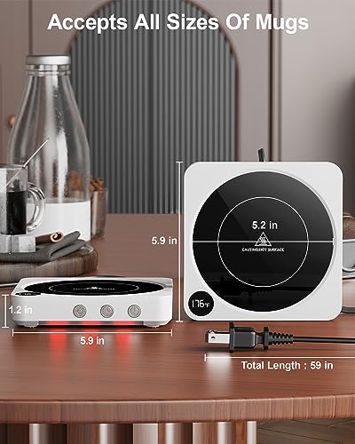 Mug Warmer with Temperature Display, Auto Shut Off P289