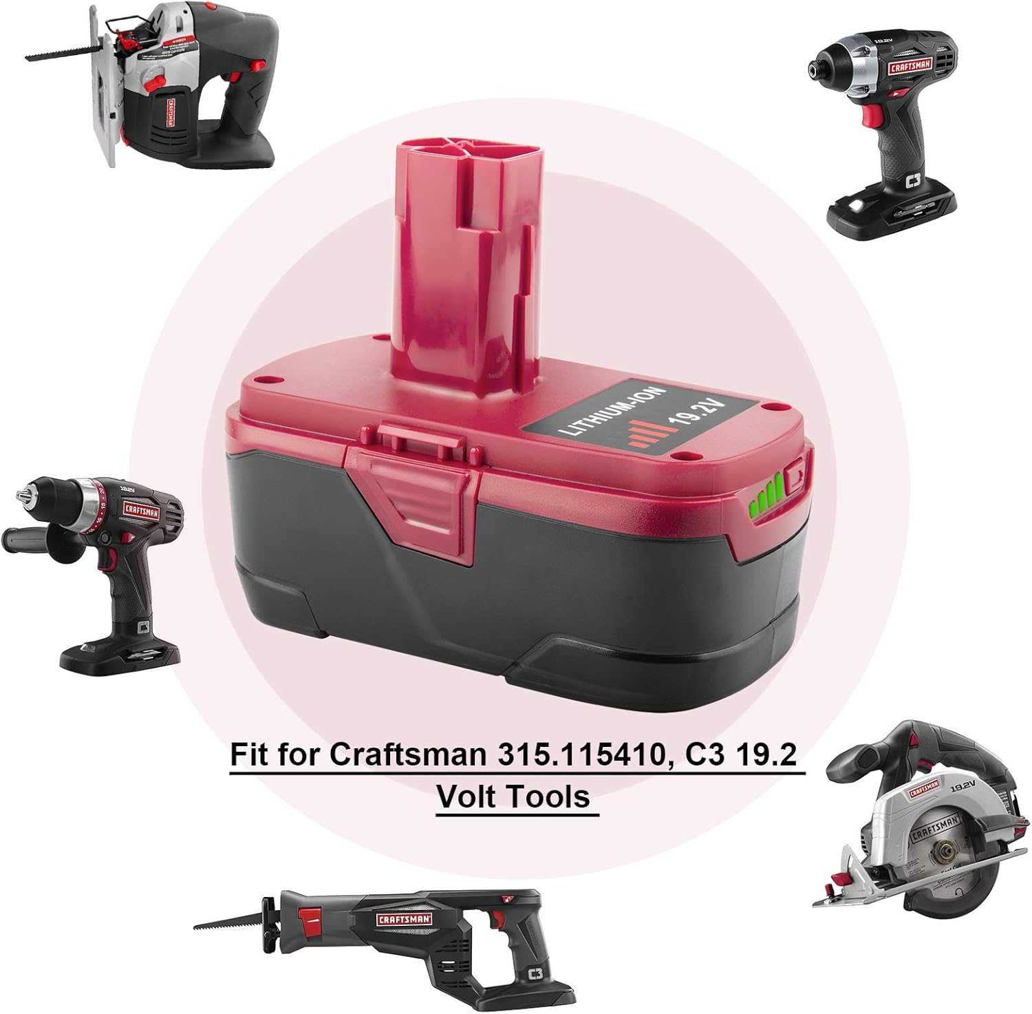 19.2V 6.0Ah Lithium ion Battery F950815