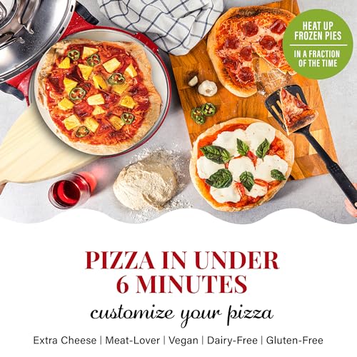 Cream Electric Pizza Oven T797763