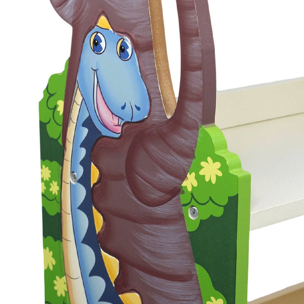 Dinosaur Kingdom Bookcase with 3 Shelves and Drawer M494