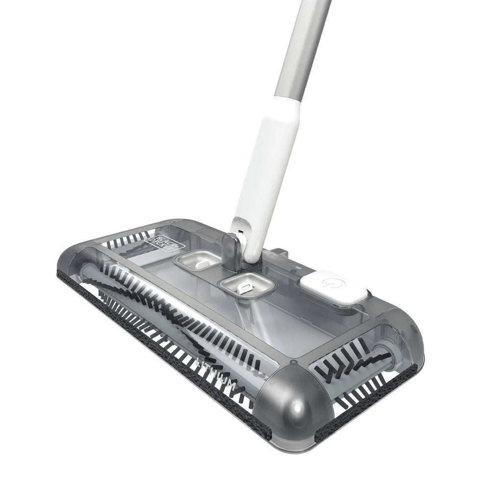 White Lithium Powered Floor Sweeper B1666