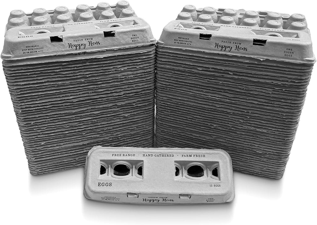 250 Egg Cartons Recycled Paper Cardboard L829396