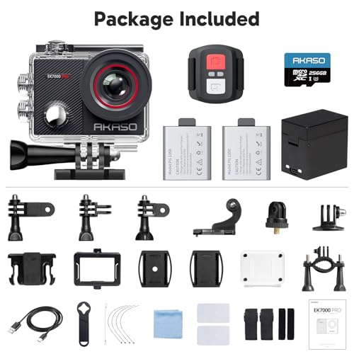 4K30fps Action Camera with Touch Screen Waterproof V350613