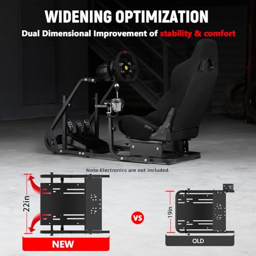 Racing Simulator Cockpit with Seat H4273