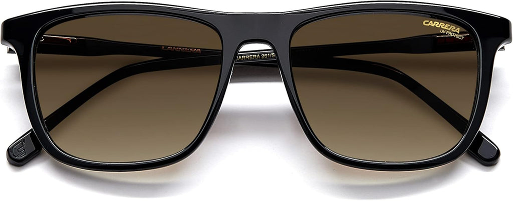 Black 53mm Rectangular Sunglasses K263910
