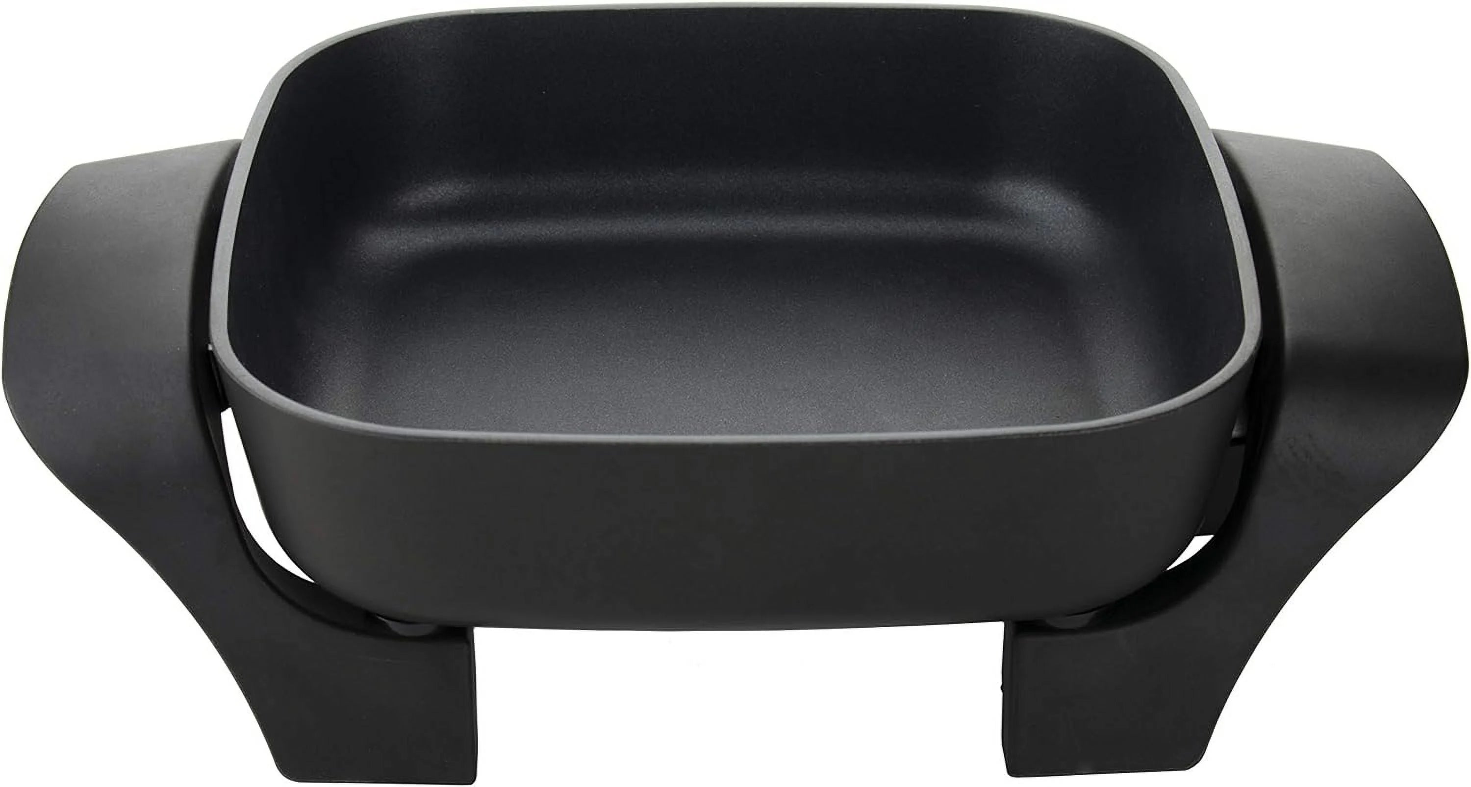 8-Inch Nonstick Electric Skillet With Glass Lid, Black R327252