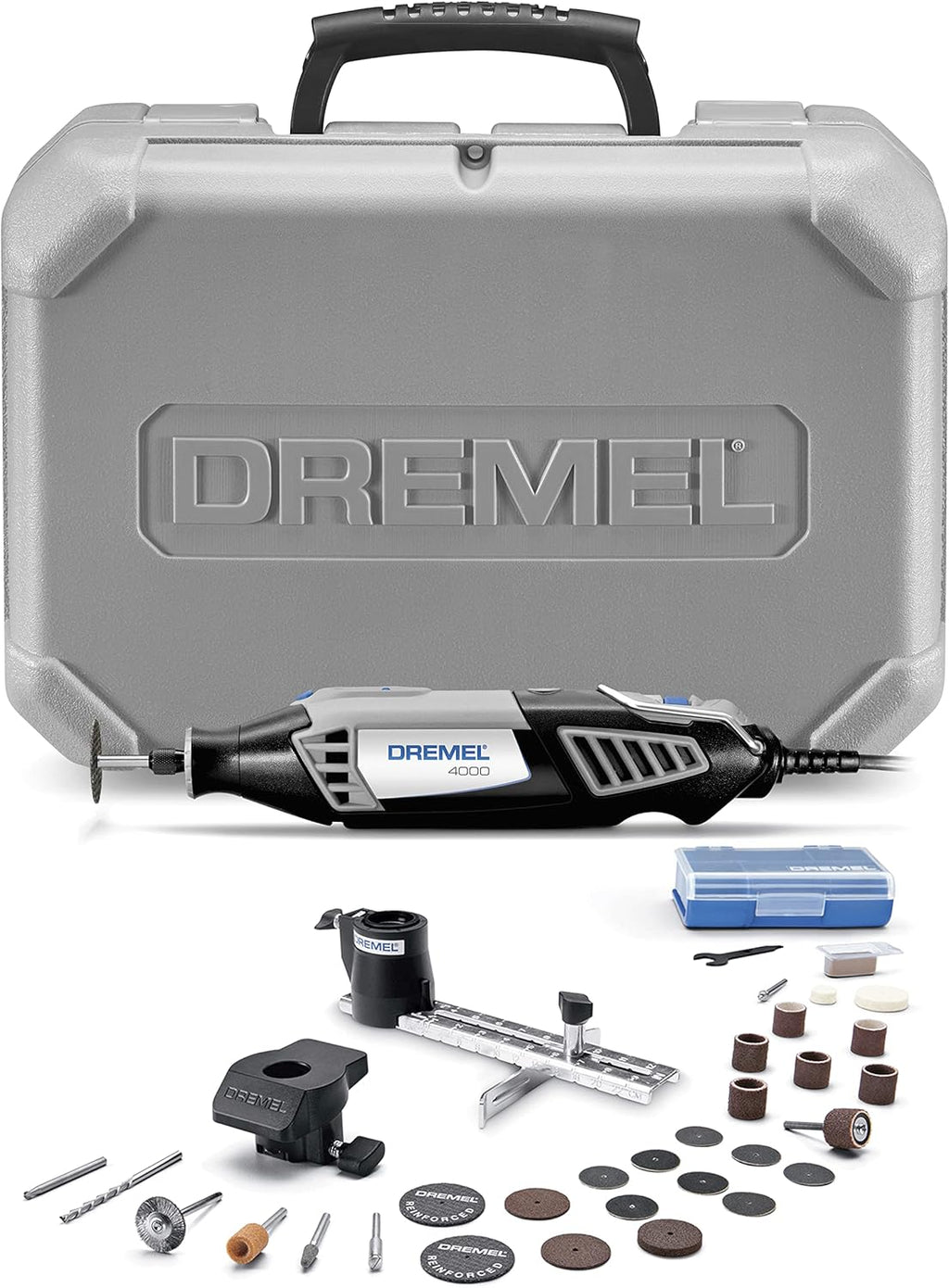 32 Piece Rotary Tool Kit with 2 Attachments & 30 Accessories A8576