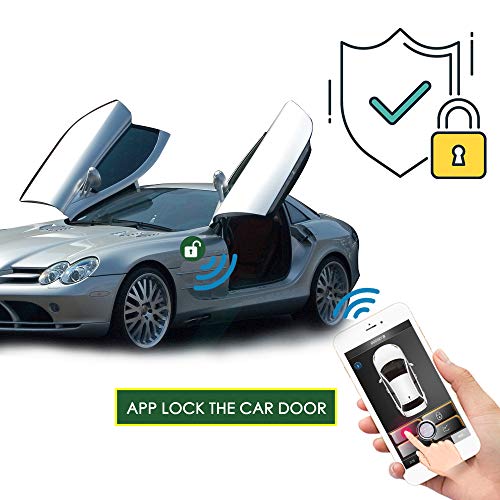 Passive Keyless Entry Push Button Car Alarm System Remote Key T289910