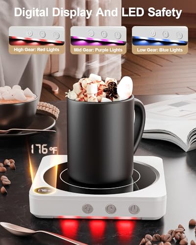 Mug Warmer with Temperature Display, Auto Shut Off P289