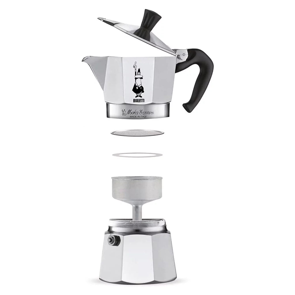 Aluminum 6 Cup Stovetop Espresso Coffee Maker G888