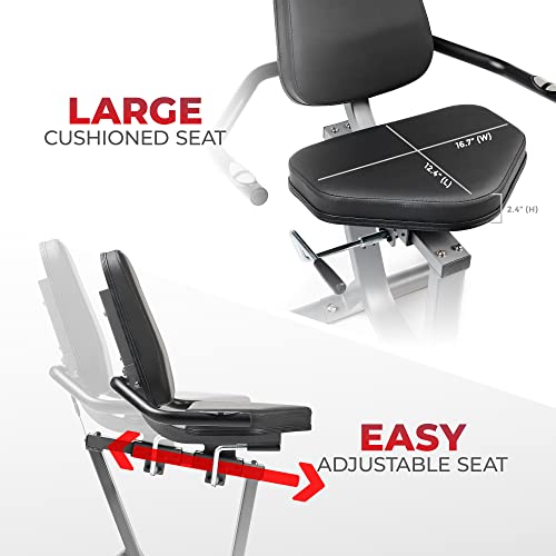 Smart Recumbent Bike with Arm/Leg Exercisers V38781
