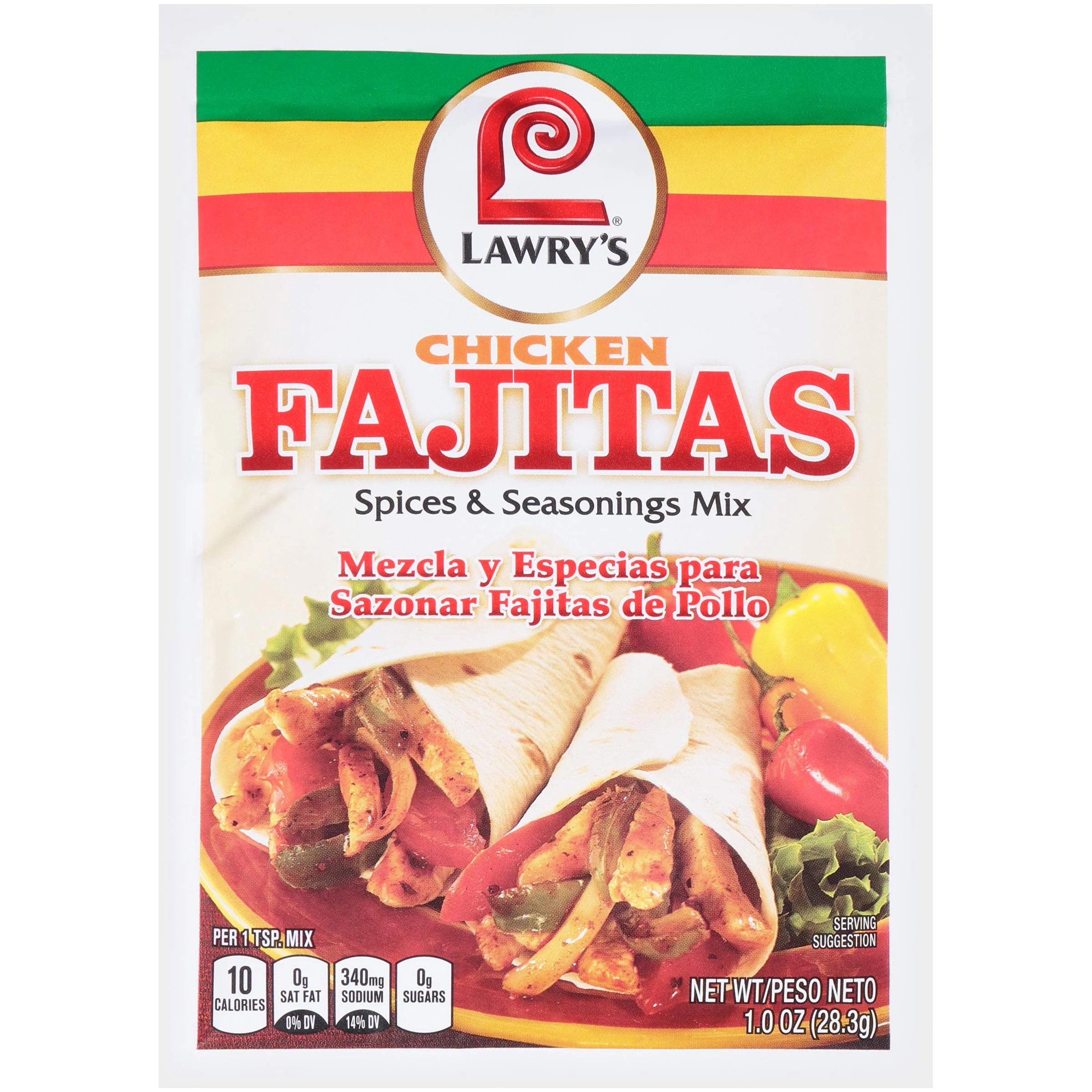 Fajita Chicken Mix, 1-Ounce (Pack Of 12) A365513