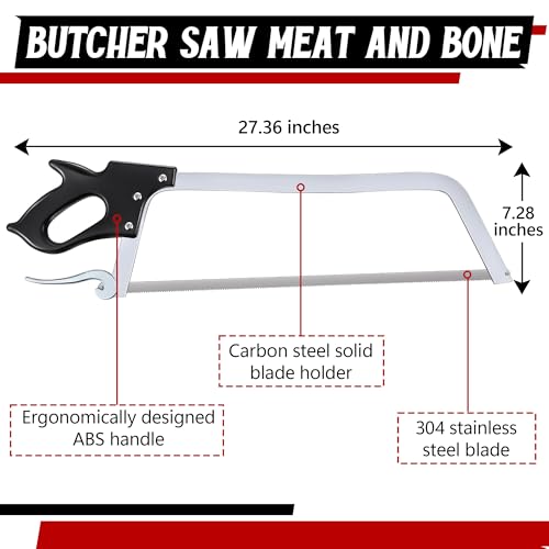 22 Inch Stainless Steel Blade Butcher Saw M4562