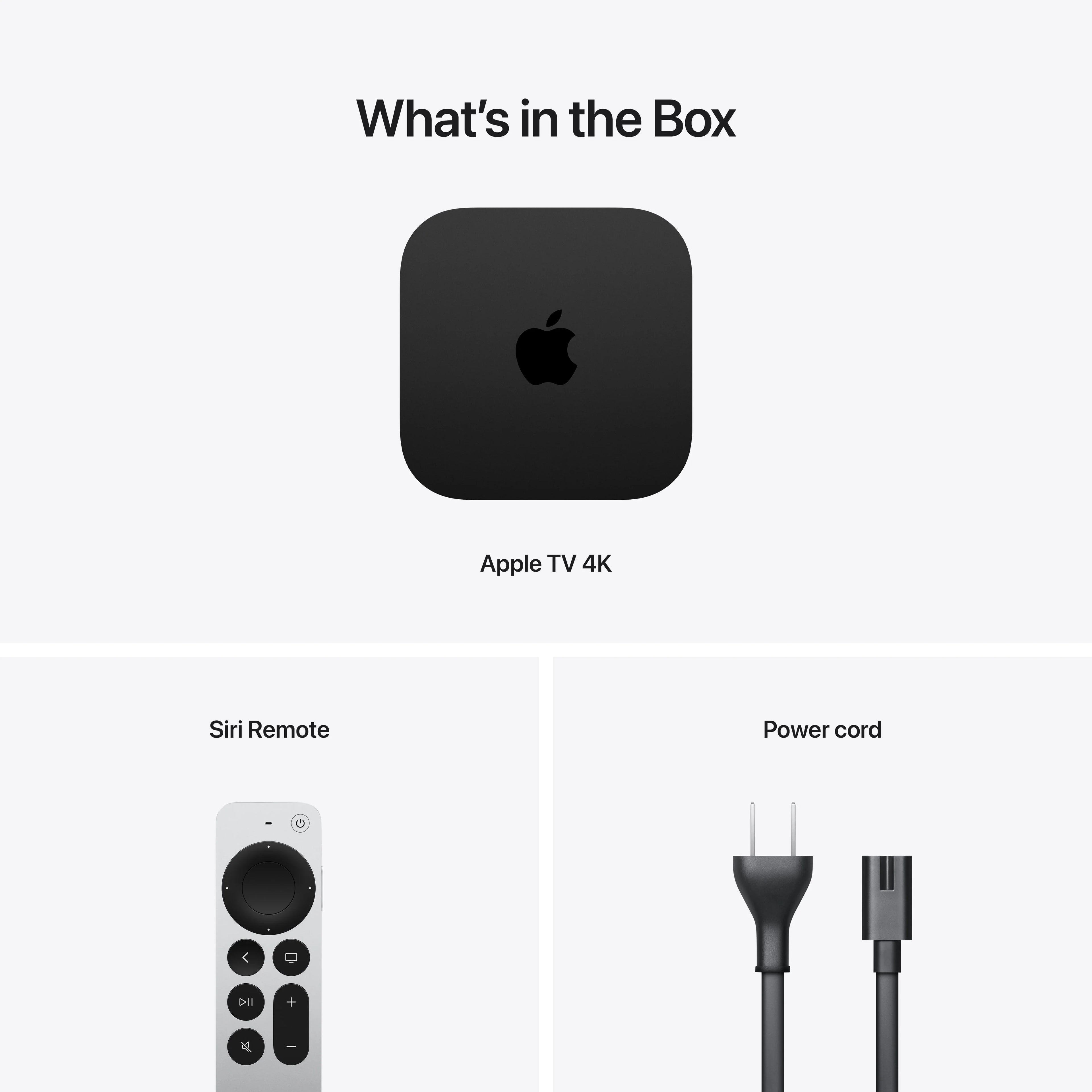 128GB Apple TV 4K Wi‑Fi + Ethernet S584430