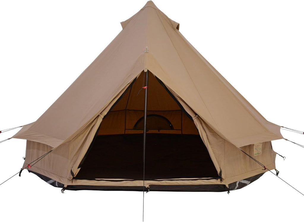 Canvas Bell Tent with StoveJack Waterproof 4 Season P9703