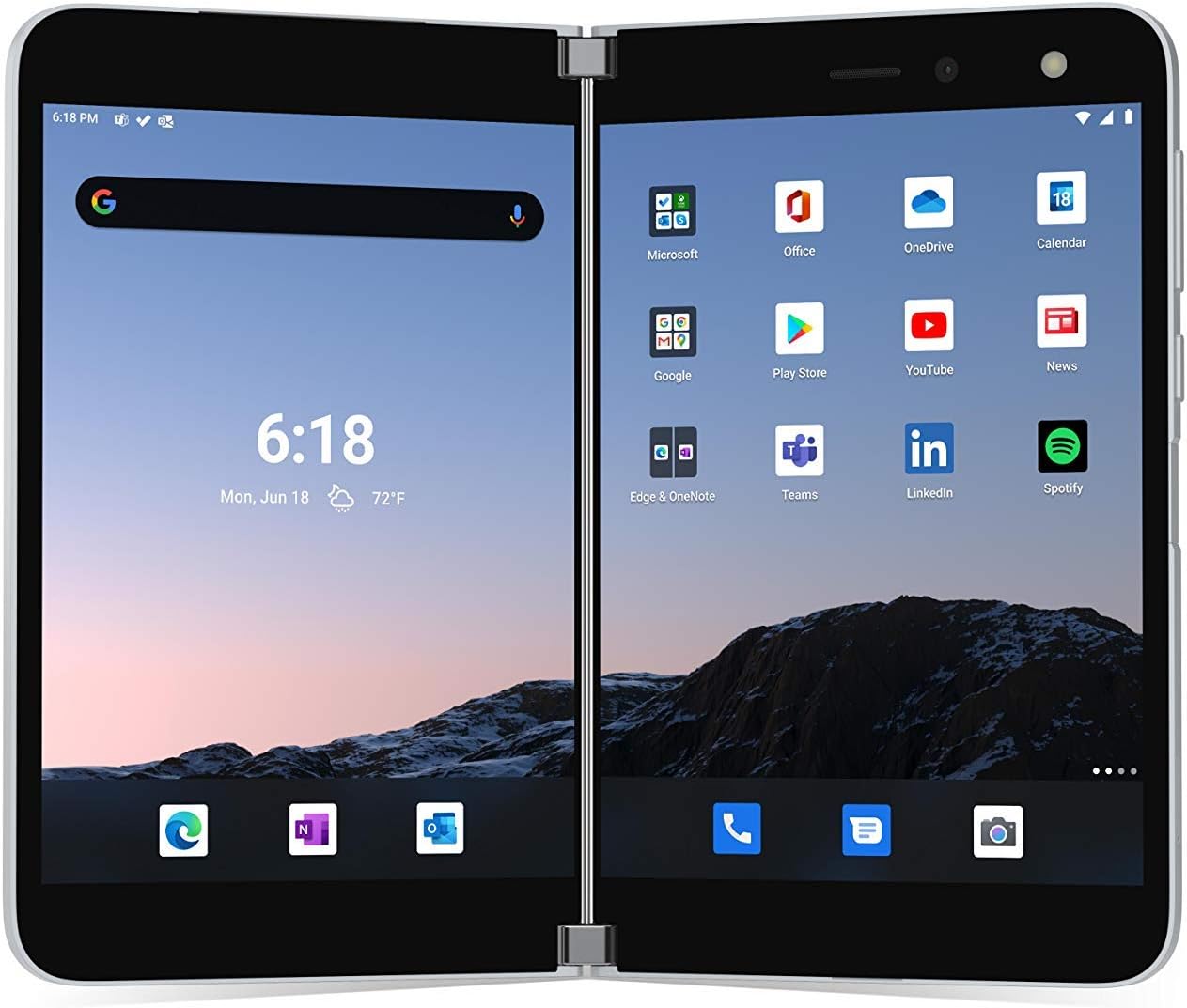 256GB Glacier Unlocked Surface Duo L6610