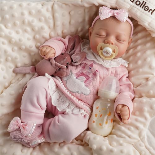 17-Inch Silicone Full Body Reborn Baby Doll C532541