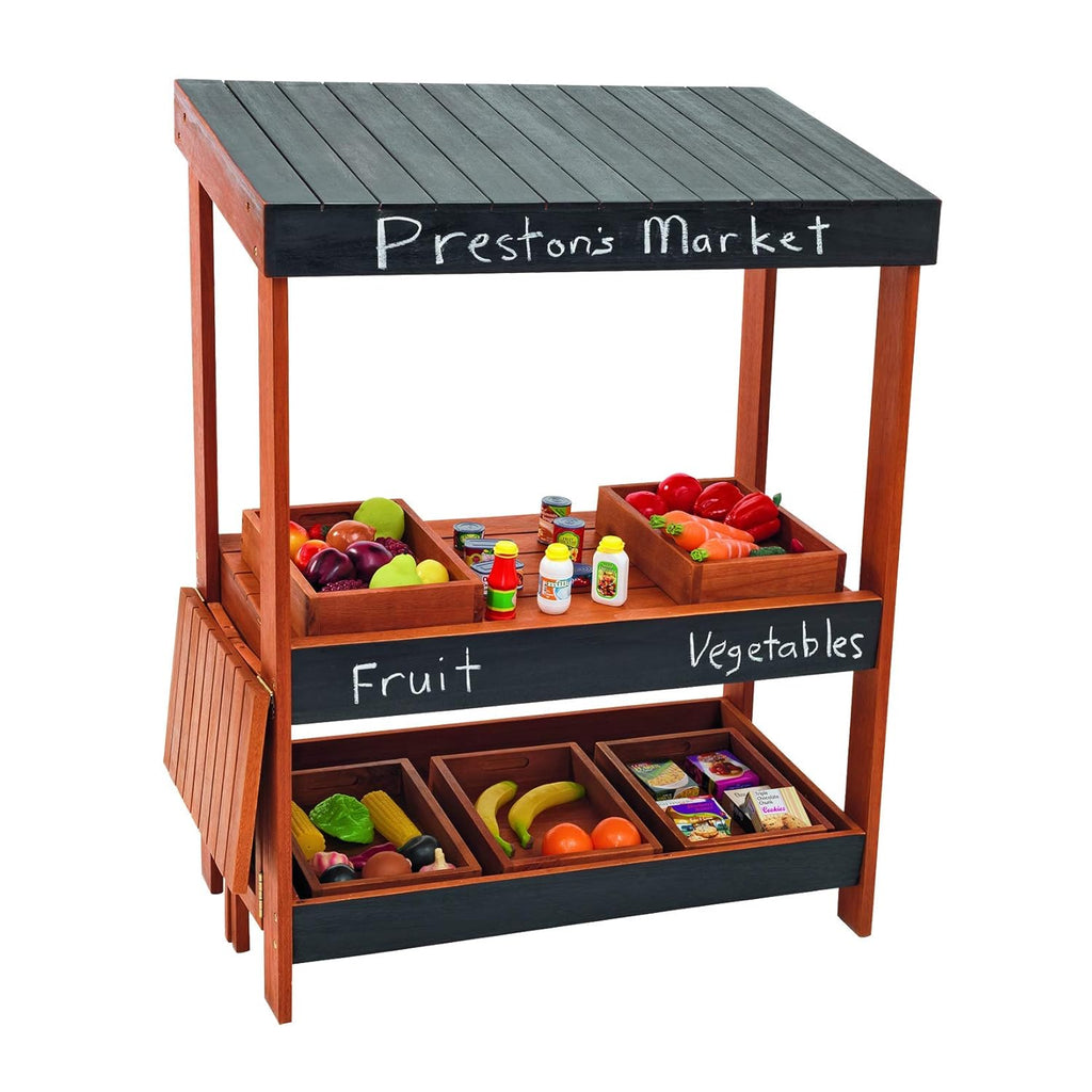 Wooden Kids Market Stand J832676
