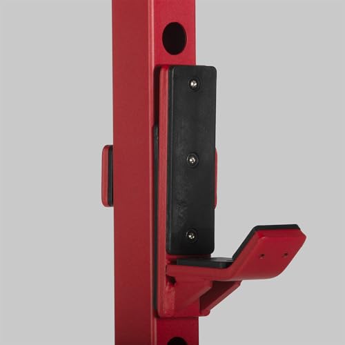 Short Power Rack with Pull Up Bar, Pin and Pipe Safeties, J-Hooks H11317