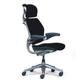 Black Fully Adjustable Office Chair with Headrest P973