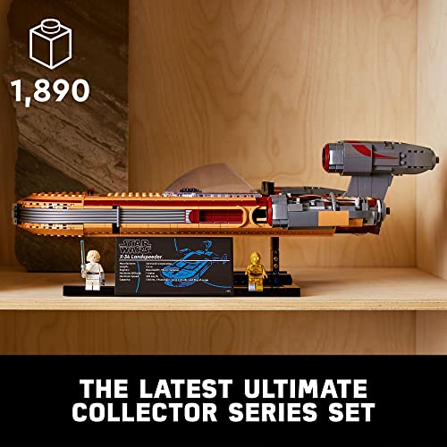 LEGO Star Wars Luke Skywalker's Landspeeder 75341 Ultimate Collector Series Building Kit H83858