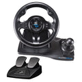 Steering Racing Wheel with Pedals, Paddles, Shifter and Vibration N72146