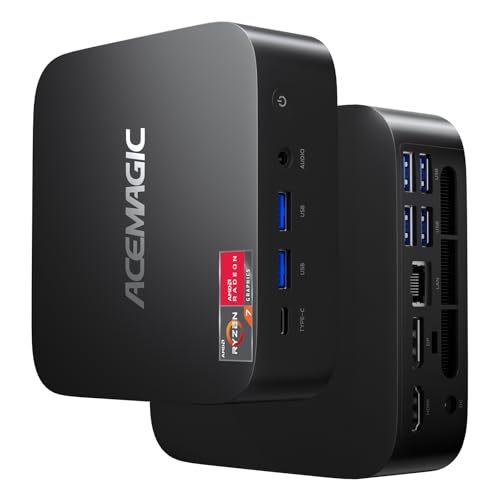 Mini PC Ryzen 7 5700U 32GB DDR4 1TB NVMe SSD S42356