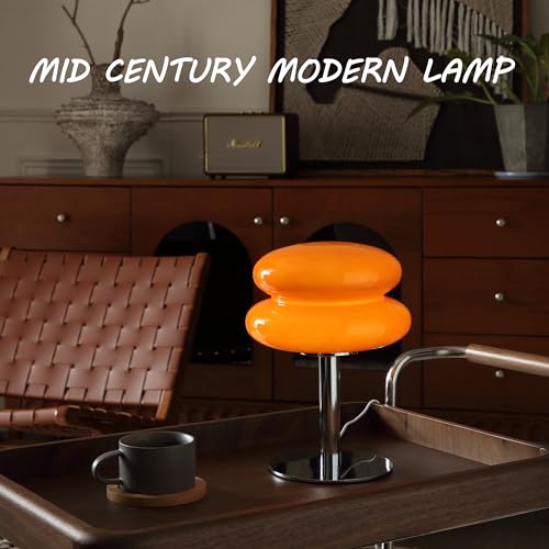 White Glass Bedside Table Lamp G77491