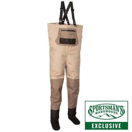 Tan XL Fishing Waders L8427