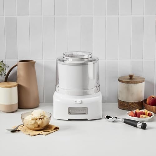 White 1.5 Quart Ice Cream Maker S440340
