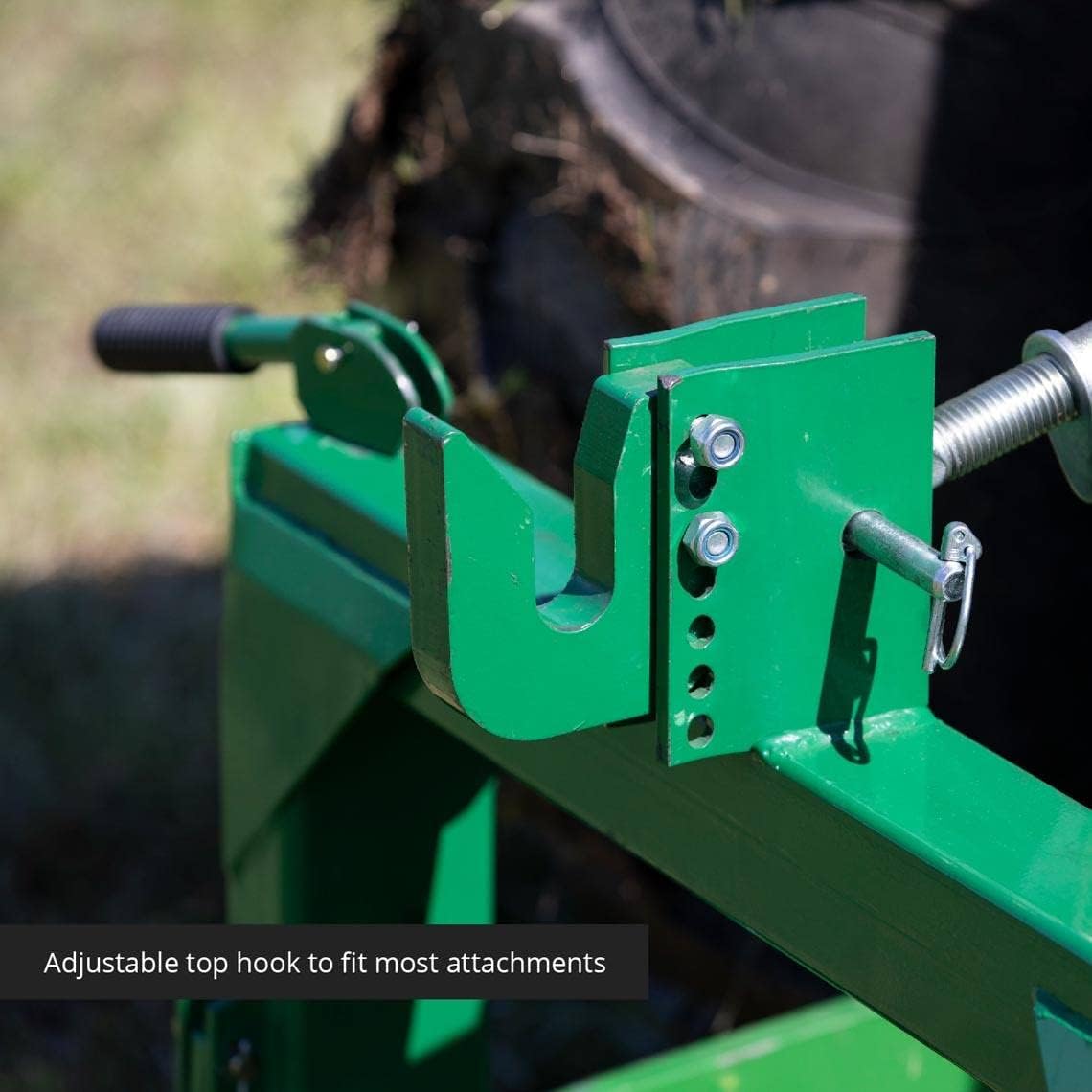 Green Steel Quick Hitch Cat 1 and Cat 2 A536153
