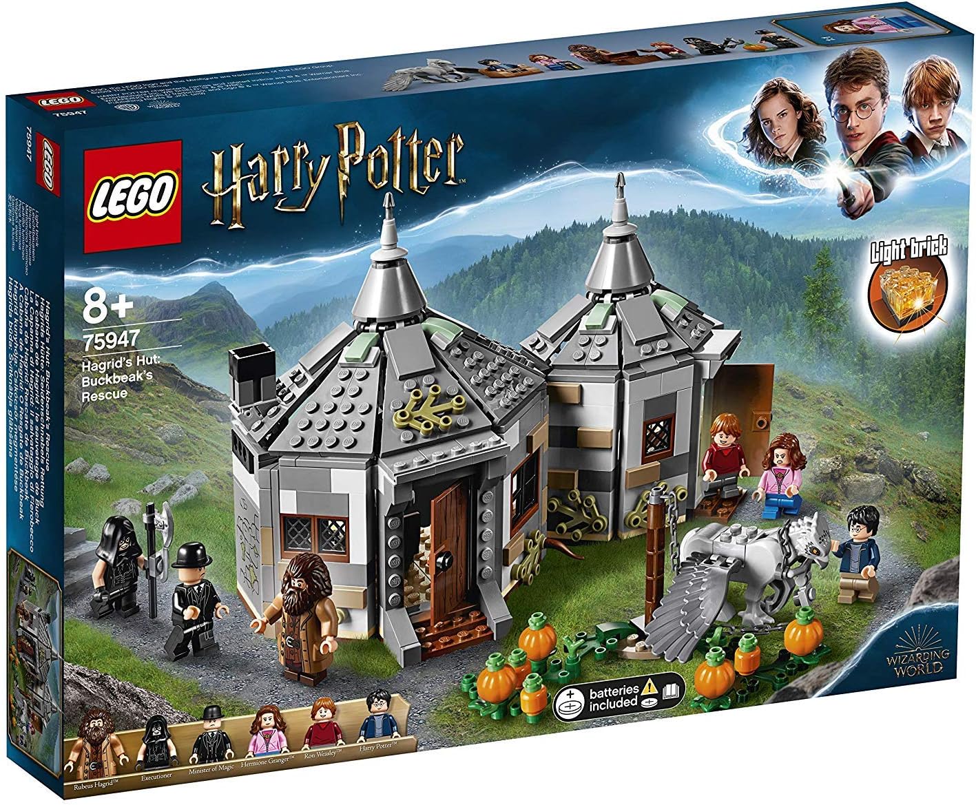 Hagrid’s Hut: Buckbeak’s Rescue Playset with Hippogriff Figure S91642