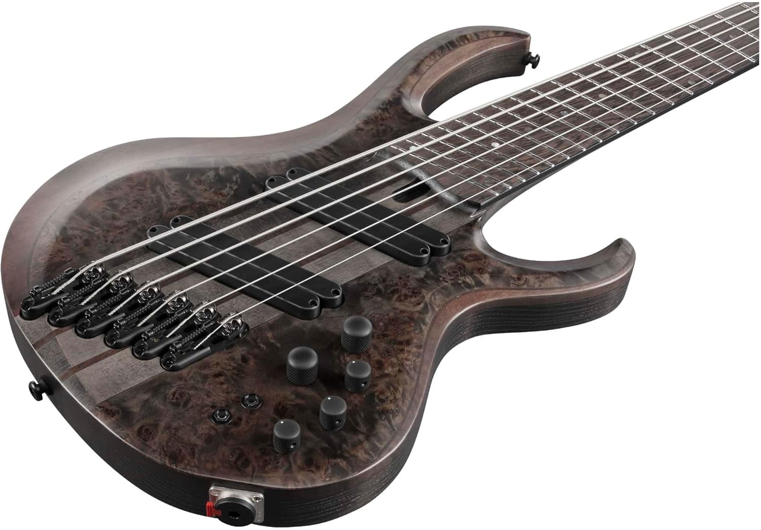 6-String Multi-Scale Bass Transparent Gray Flat A414