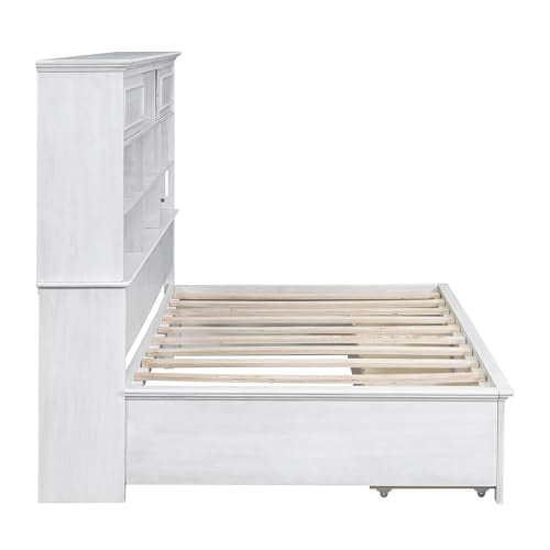 Twin Size Upholstered Daybed with Trundle, Black F243