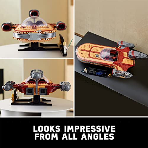 LEGO Star Wars Luke Skywalker's Landspeeder 75341 Ultimate Collector Series Building Kit H83858