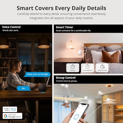 ZigBee Smart Light Switch 4-Pack G372