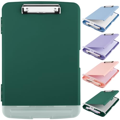 Navy Blue Storage Clipboard 8.5x11 with Pen Holder H32795