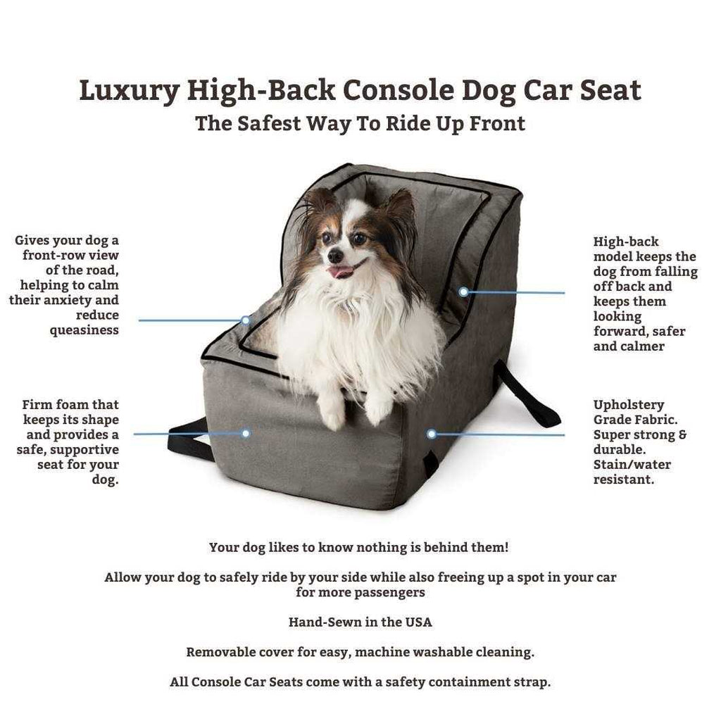 High Back Console Pet Car Seat Q4609