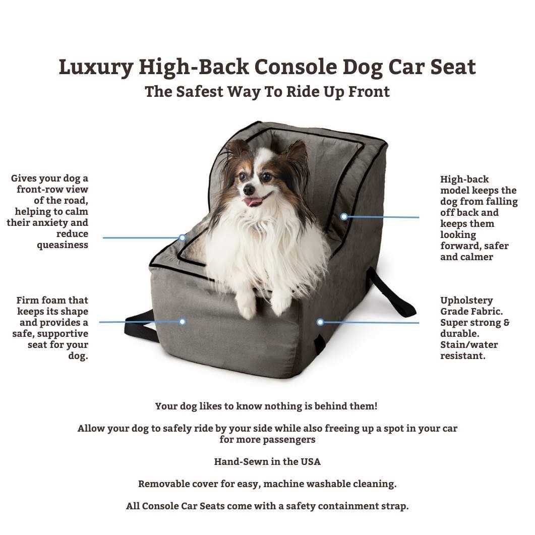 High Back Console Pet Car Seat Q4609