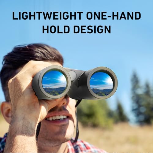 10x42 HD Binoculars with Phone Adapter and Tripod C5286