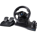 GS550 steering wheel with pedals, paddles, shifter, vibration racing wheel M37573