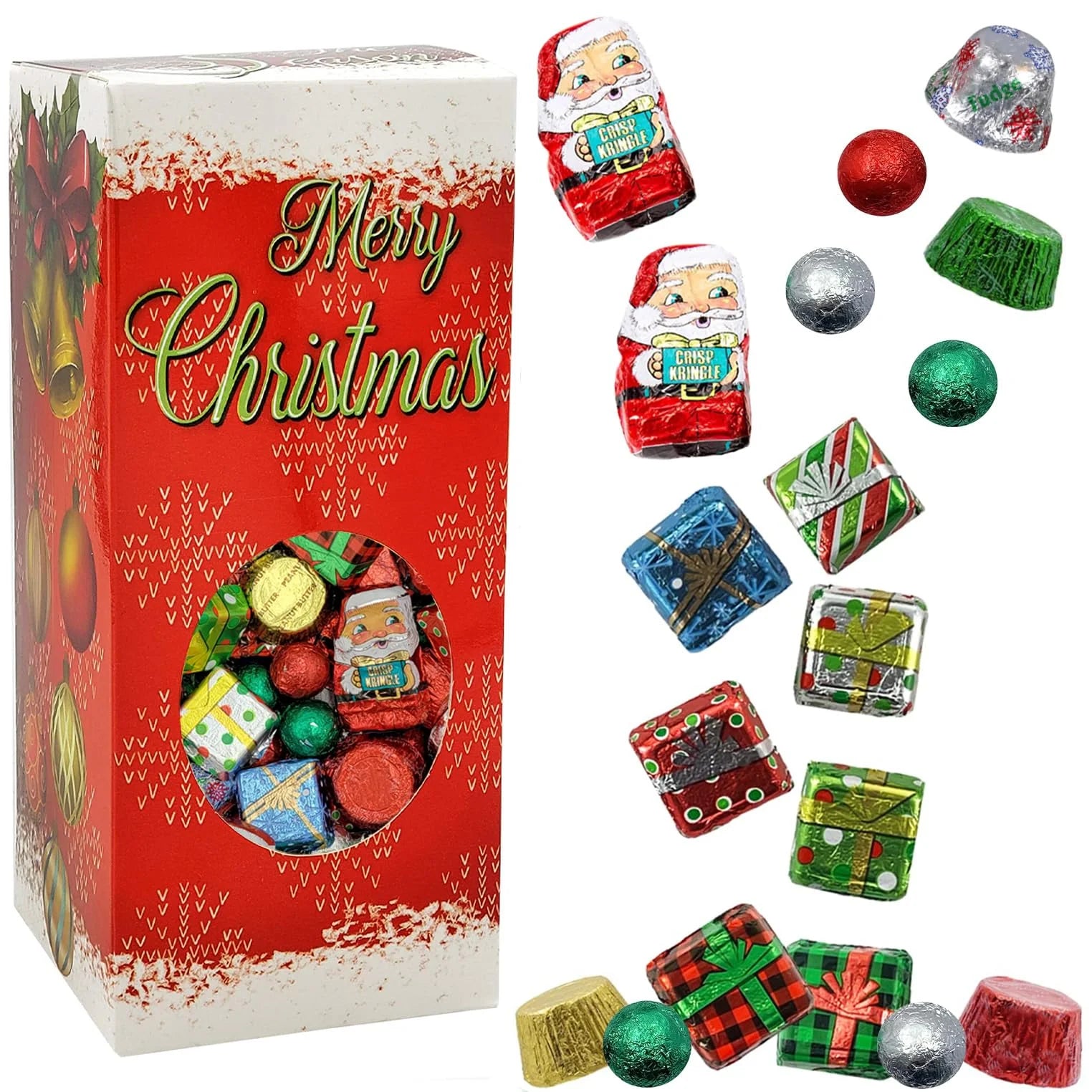2 Pounds Christmas Milk Chocolate Variety Pack S989