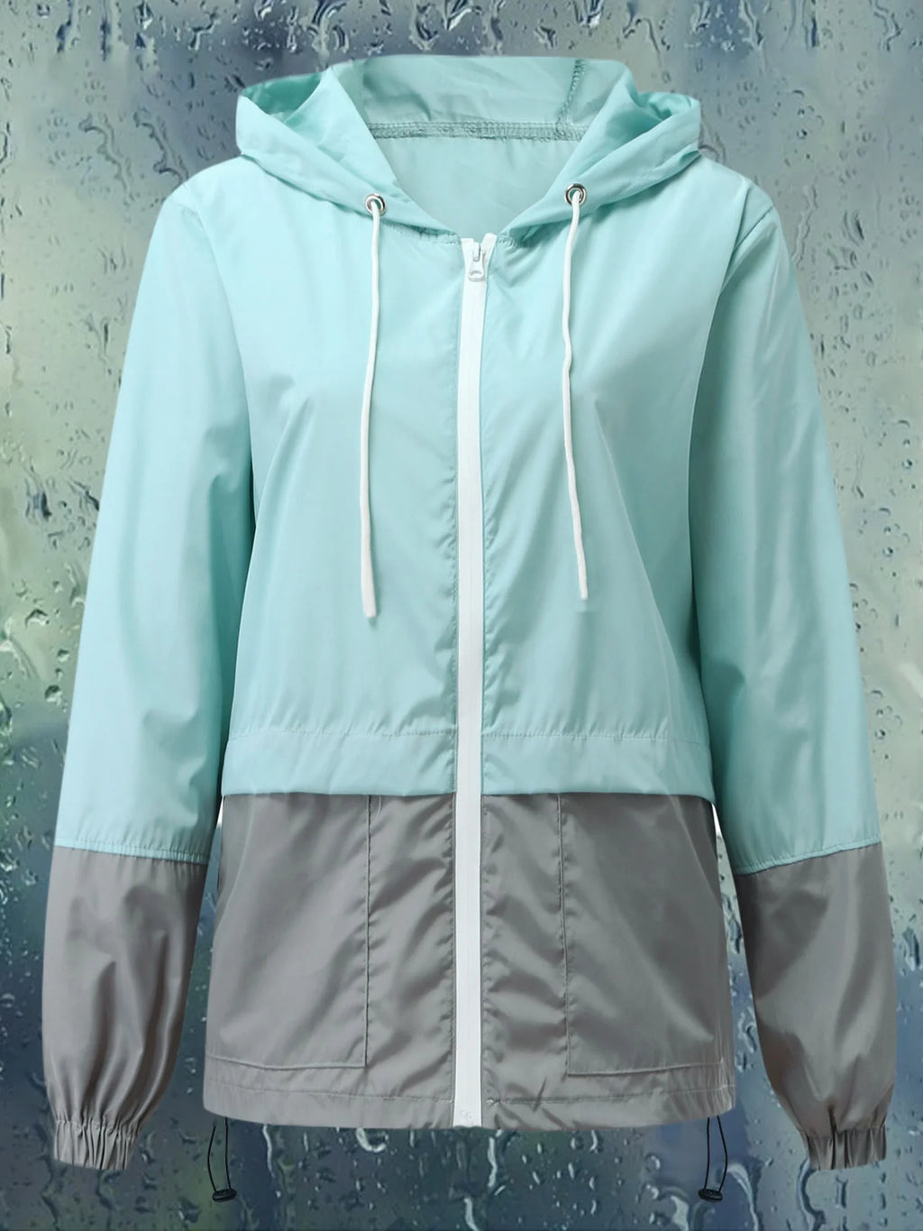 Lightweight Hooded Rain Jacket A27355