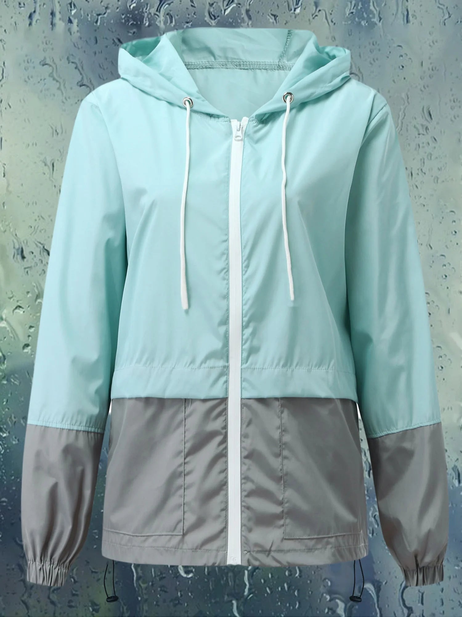 Lightweight Hooded Rain Jacket A27355