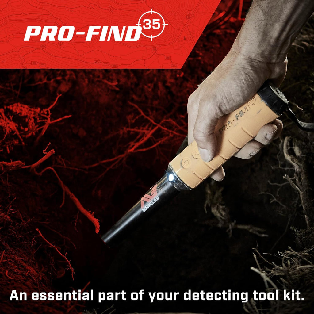 Waterproof Pinpointer Metal Detector with Tone ID & Adjustable Sensitivity P119849